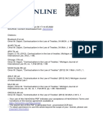 Omar M. Dajani, Contractualism in The Law of Treaties, 34 MICH. J. INT'l L. 1 (2012) .