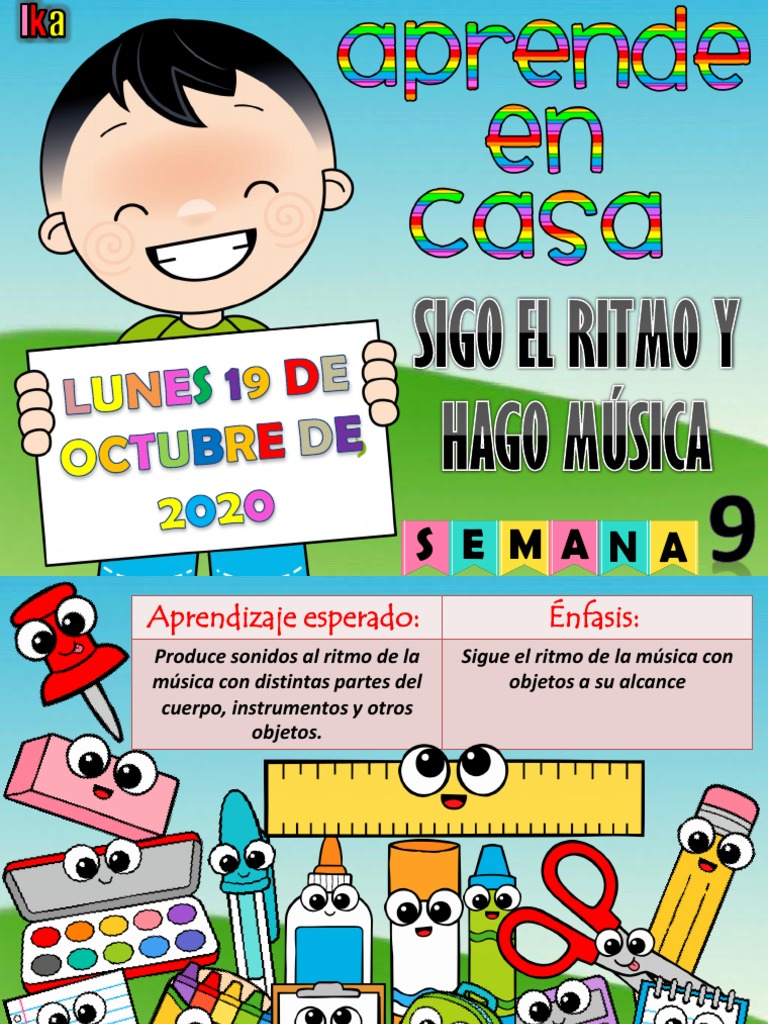Sigo el Ritmo: Música y Cuerpo Infantil | PDF | Artes del Lenguaje y ...