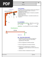 Initiation Au Logiciel RDM7 | PDF | Flexion (matériau) | Analyse numérique