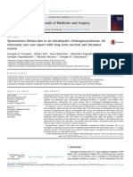 Spontaneous Biloma Due To An Intrahepatic Cholangiocarcino - 2017 - Annals of Me