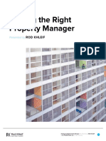 Finding The Right Property Manager by ROD KHLEIF