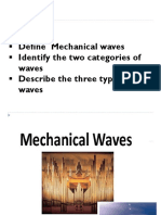 Mechanical Waves and Fluid Mechanics
