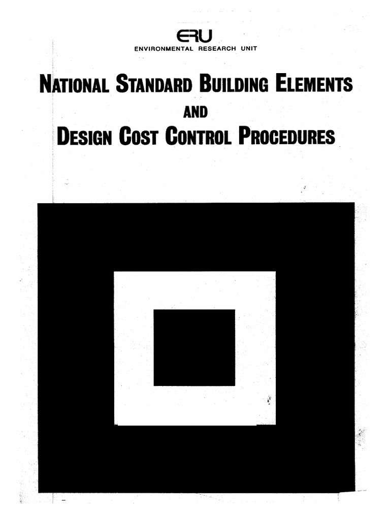 National Standard Building Elements 1993 Edition | PDF