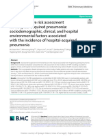 Comprehensive Risk Assessment For Hospital-Acquire