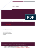 Phatology Malaria