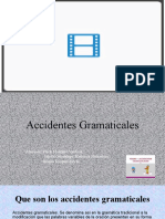 Accidentes Gramaticales