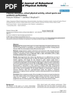 Download Phisycal Education School Physical Activity School Sports and Academic Performance by arjuna_s2 SN6171437 doc pdf