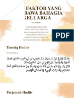 3 - PPT Hadist - Tiga Faktor Yang Membawa Bahagia Keluarga