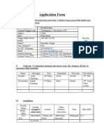 Application Form ALDI