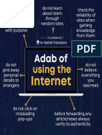 Adab of Internet