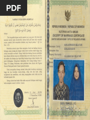 Buku Nikah