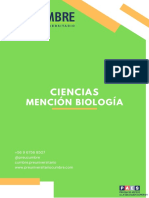 Ensayo PAES Ciencias Mención Biología - Preuniversitario Cumbre