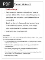 The Diversity of Gastric Carcinoma PDF | PDF | Stomach