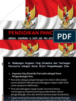 Pancasila Sebagai Dasar Ilmu