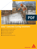 Sika Concrete Curing Solutions