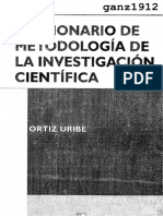 ORTÍZ URIBE, F. G. - Diccionario de Metodología de La Investigación Científica (OCR) (Por Ganz1912)