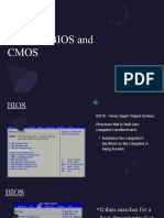 BIOS and CMOS