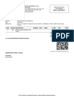 Consorcio Dolatex S.A.C.: RUC 20600333616 Boleta de Venta Electrónica