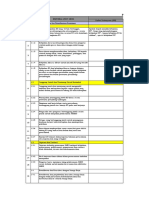 Checklist Audit SMK3 Berdasarkan PP No 5 - Meirizal