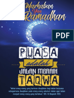 Poster Marhaban Yaa Ramadhan 2