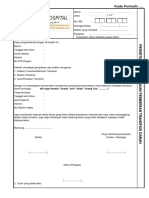 Form Persetujuan Atau Penolakan Pemberian Transfusi Darah