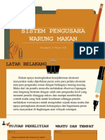 Sistem Pengusaha Warung Makan Kel.6