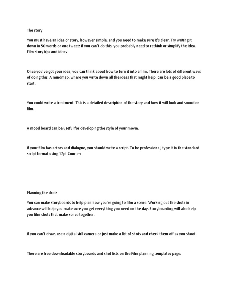The story download free pdf screenplay