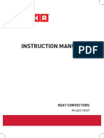 Instruction Manual for Usha Heat Convector FH 423/812T