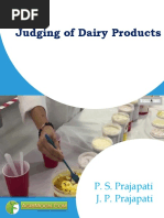 Judging of Dairy Products