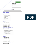 Response Sheet