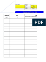 Competency Matrix - Tech Template