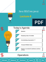 Lecture-5 Java SE