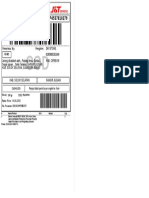 PDG-PDA008 No. Resi: JP4537810279: Penerima: Daystore. Iky Pengirim