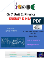 Students Unit 2 PHYSICS Energy and Heat