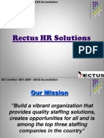 Company Profile - Staffing - Rectus HR Solutions
