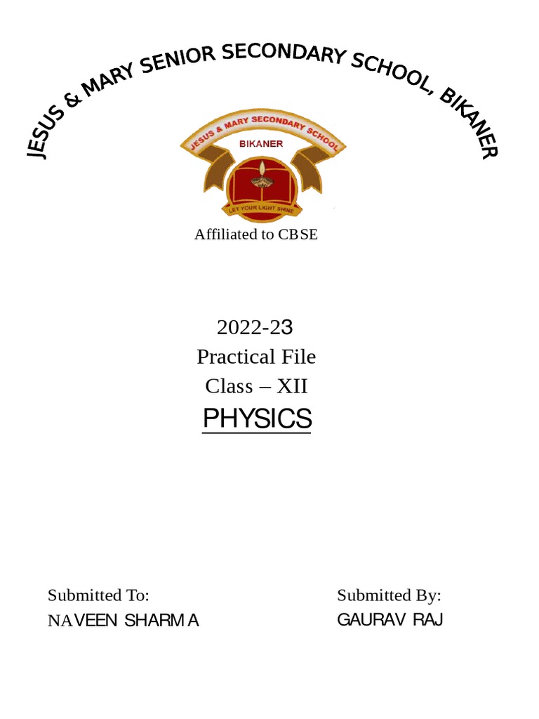 ChemistryPractical 21 | PDF