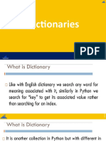 Dictionaries