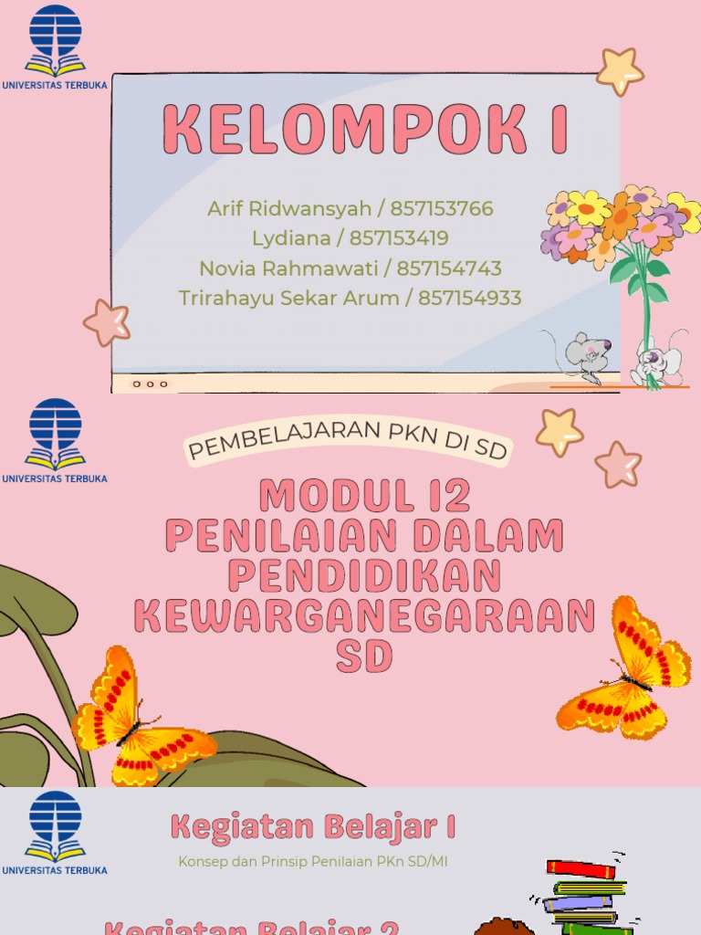 Penilaian PKn Berbasis Portofolio SD | PDF