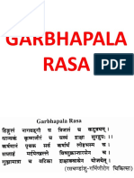 Garbapala Rasa