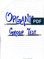 Organic Group Test-1