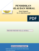 Ke 2 - Pendidikan Nilai Dan Moral - Materi Kuliah Stkip Pgri Banjarmasin.