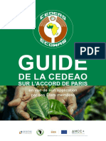 Guide de La CEDEAO Sur L'accord de Paris - Août 2020 - FR