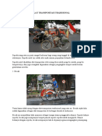 Alat Transportasi Tradisional