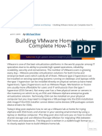 Learn How To Build A VMware Home Lab in A Complete Walkthrough