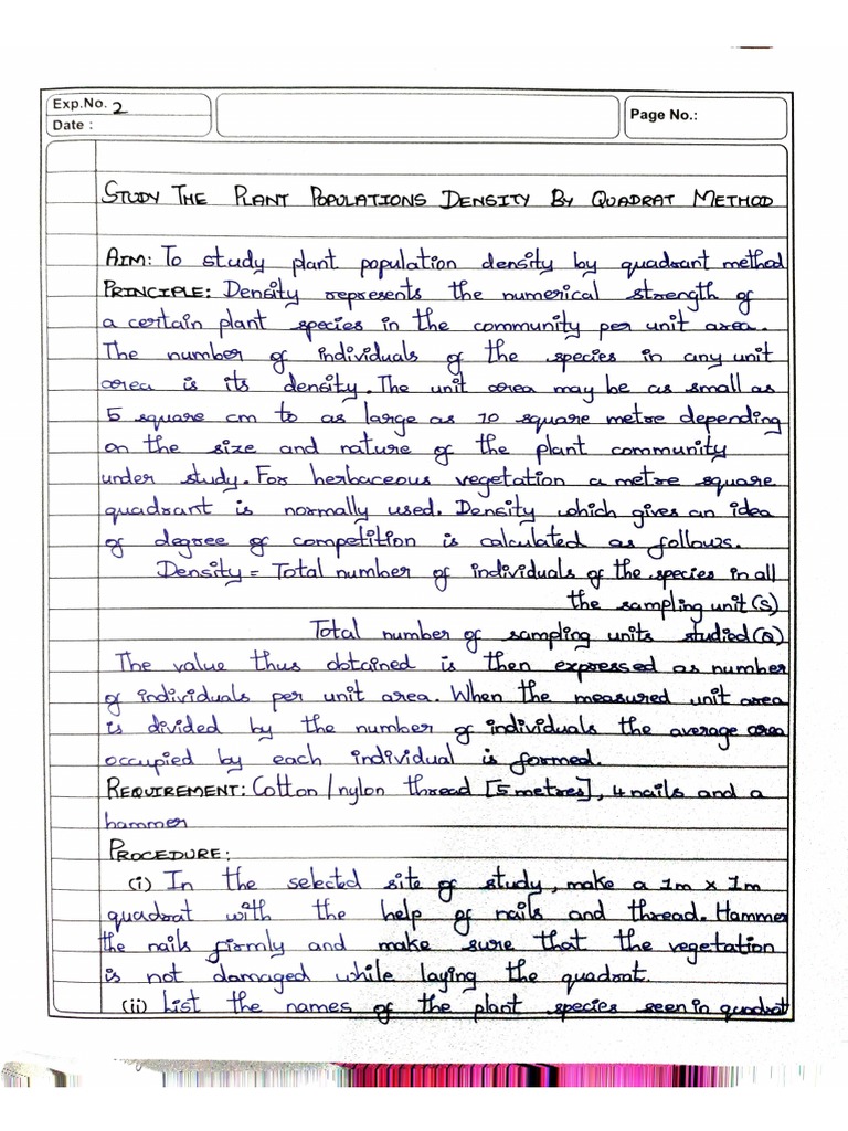 Bio record pdf
