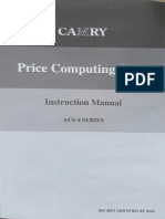 Camry Price Computing Scale