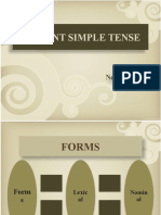 Guide to the Present Simple Tense