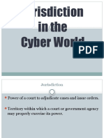 Chapter 4 - Jurisdiction in Cyber Law (Students) - 1