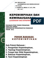 MK - Pemimpin & Wirausaha