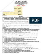 Class 12 Session 2022-2023 Practical Syllabus